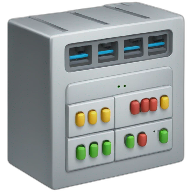 cute network switch emoji