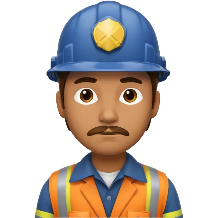 detective in a work helmet emoji