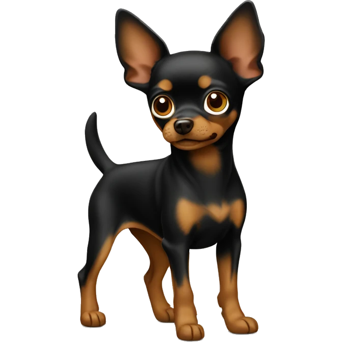 russian toy terrier emoji emoji