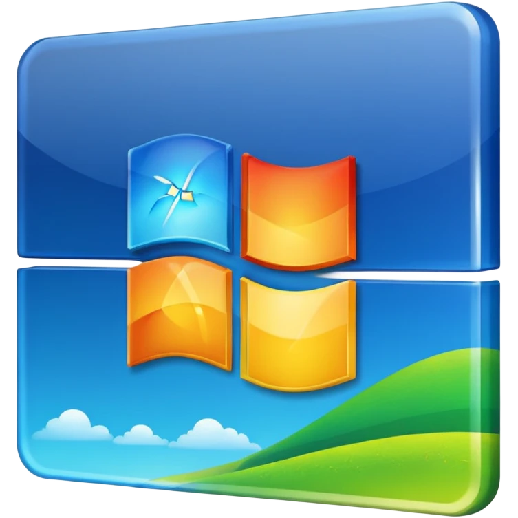 Windows XP logo emoji