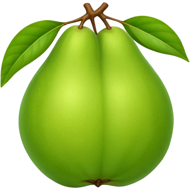 Guava emoji