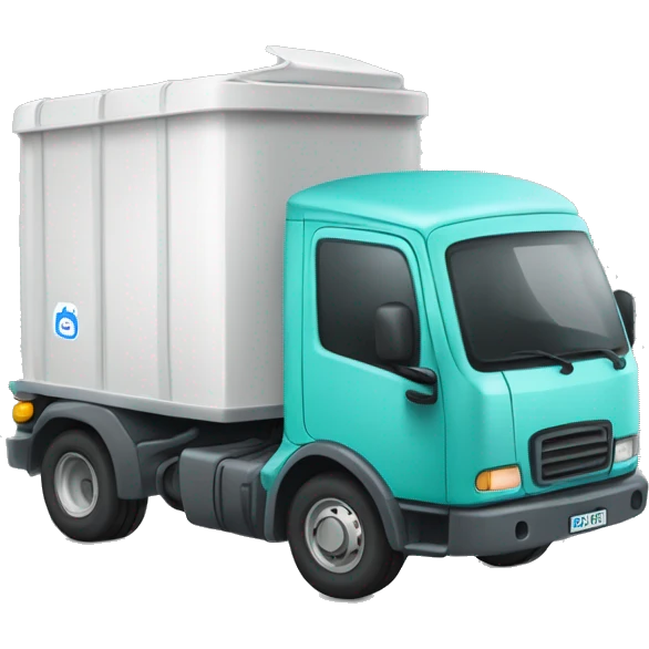 camion poubelle électrique emoji