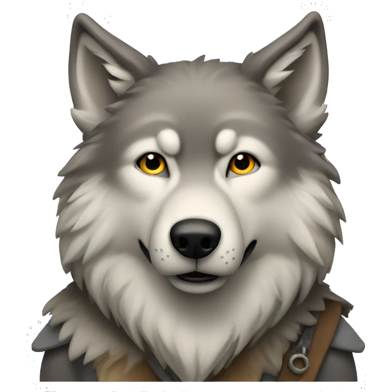 Heulender Wolf emoji