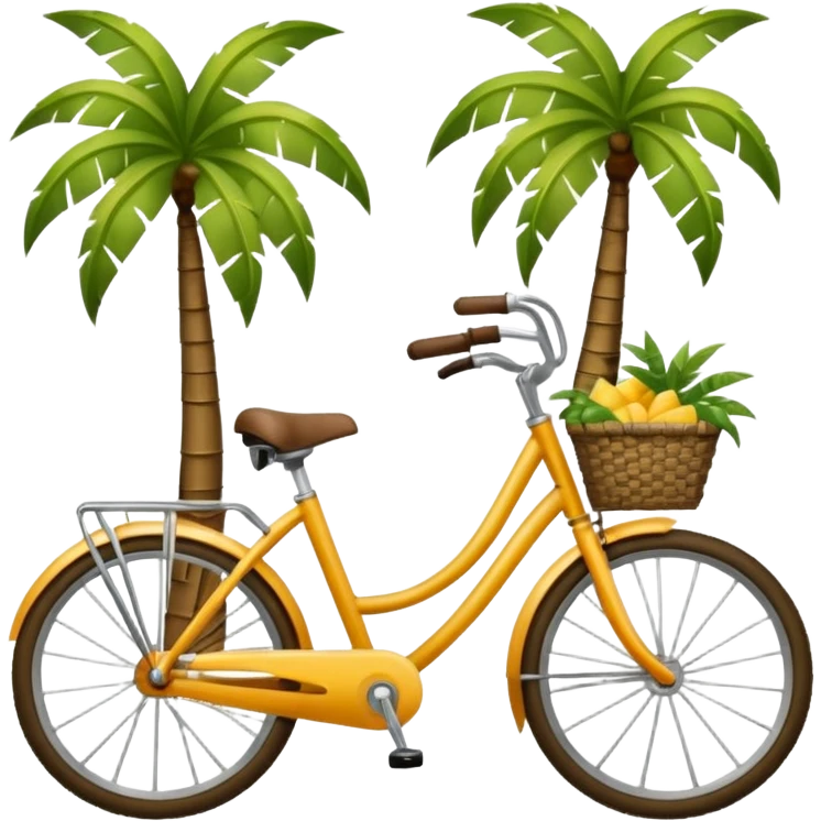  Bicycle with palm trees  emoji