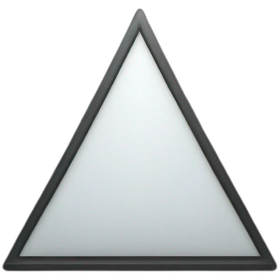 computer triangle emoji
