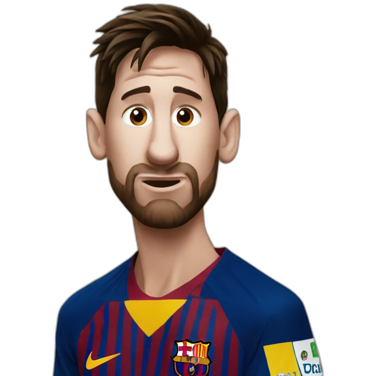 Messi llorando emoji