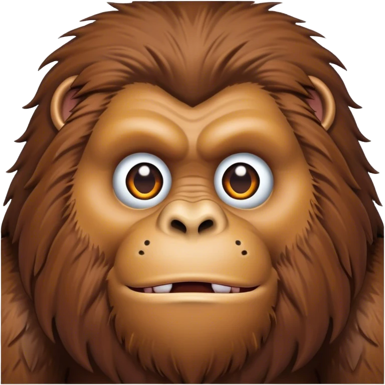 Bigfoot emoji