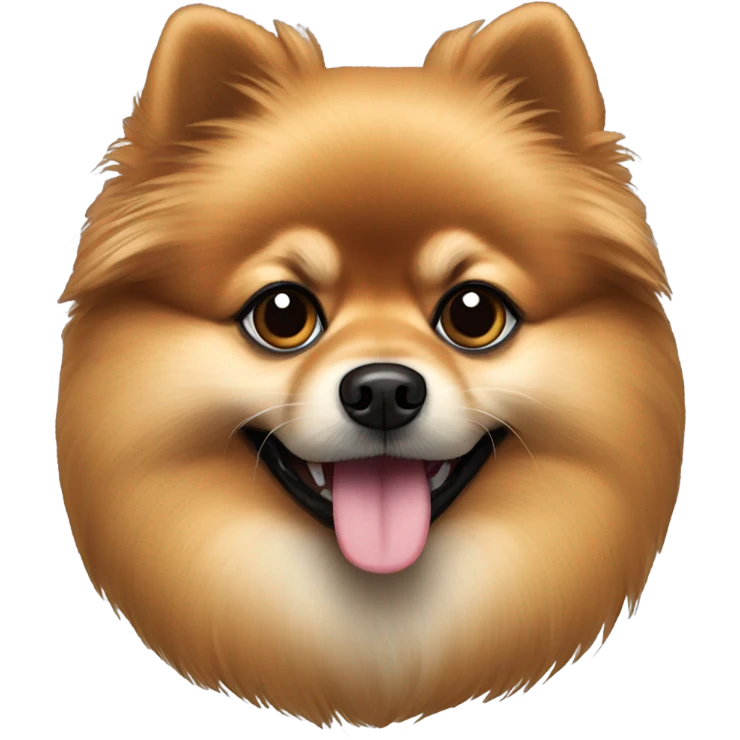 Sable Pomeranian emoji