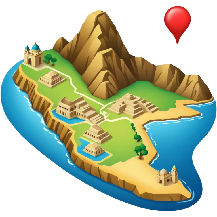 I want that you generate an correct Peru map emoji emoji