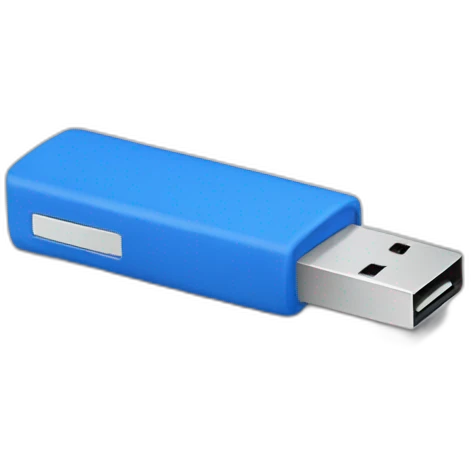 usb-stick-blue emoji