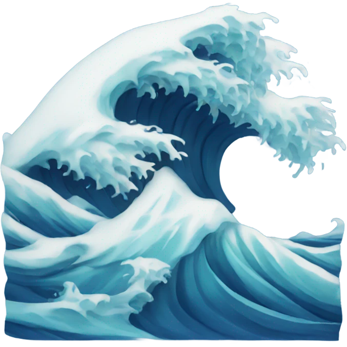 ocean waves emoji