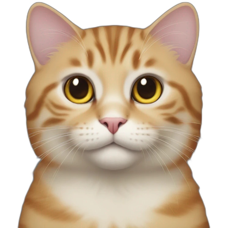 Cat giga chad emoji