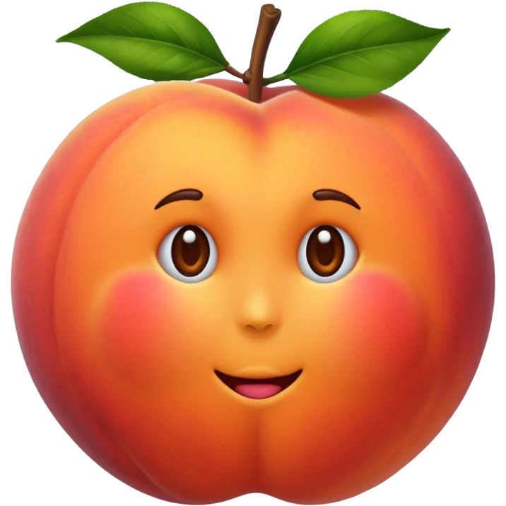 67 peach  emoji