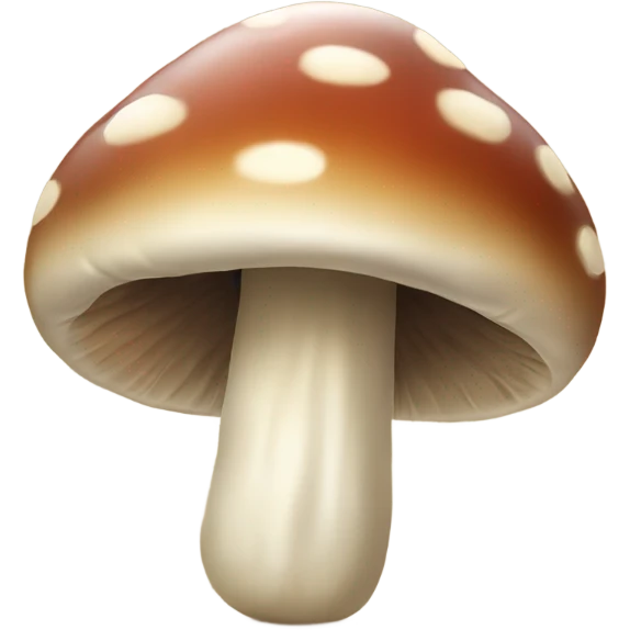Mushroom with a face emoji