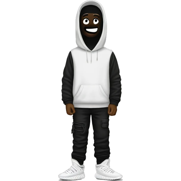 Yeezy 350 Oreo  emoji