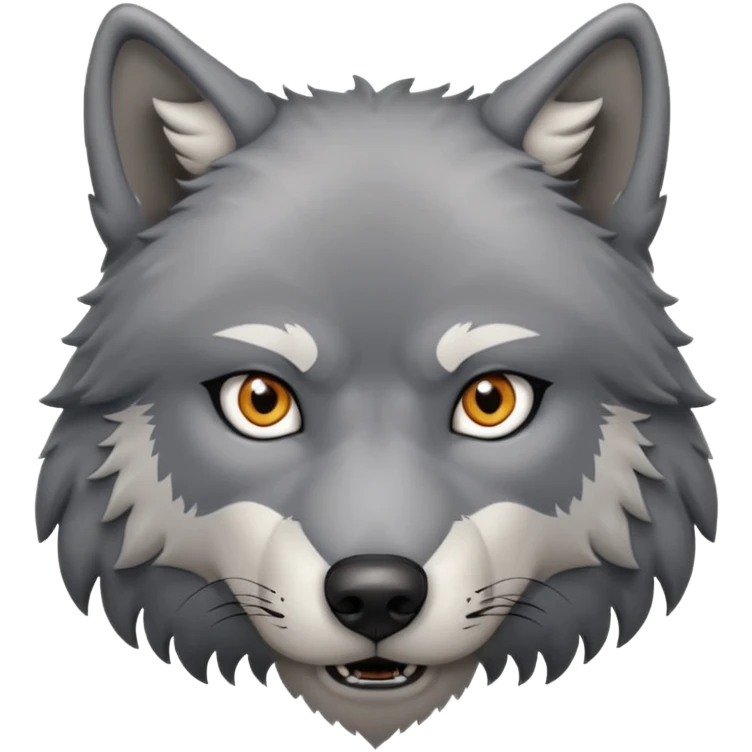 Alpha wolf emoji