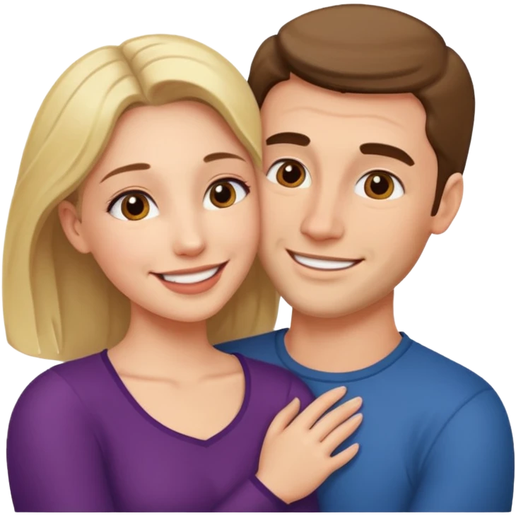 Une femme et un homme entrain de faire l'amour emoji