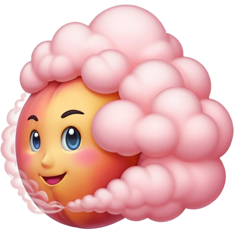 🍑+💨 fart emoji
