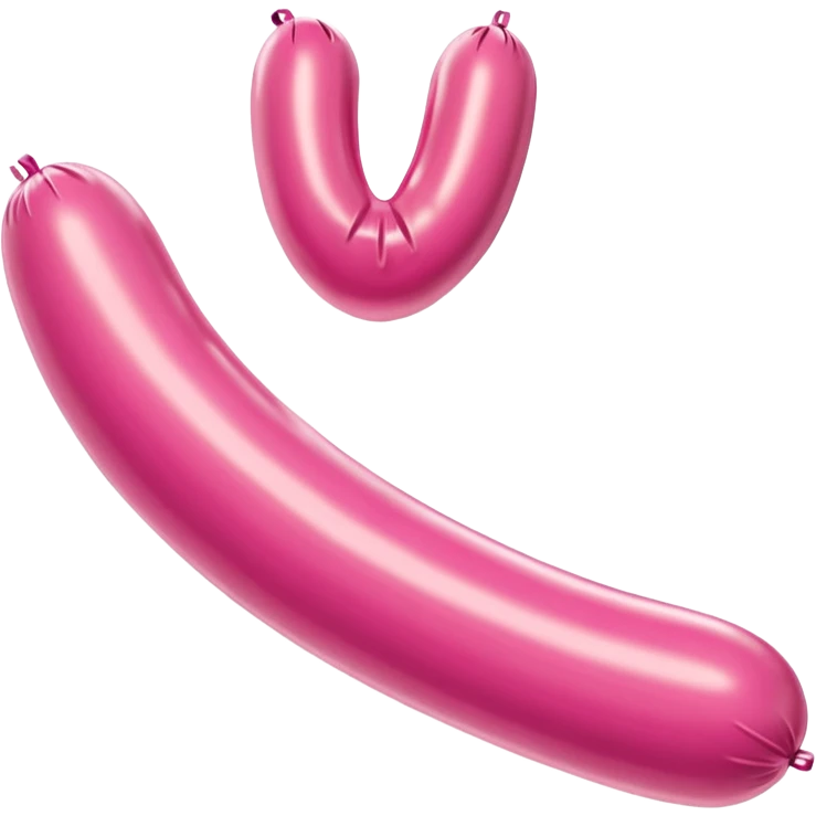 kielbasa jeff koons  inflatable balloon sausage sculpture art  emoji
