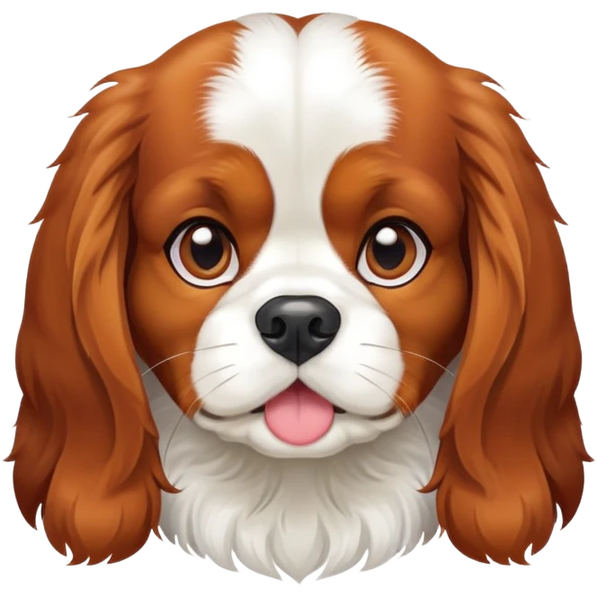 Chien cavalier King Charles  emoji