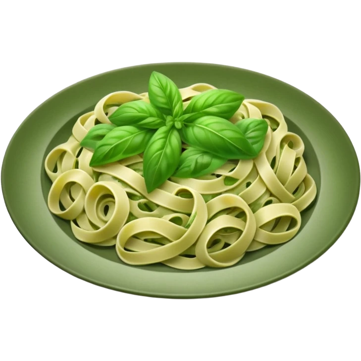 green pesto pasta emoji