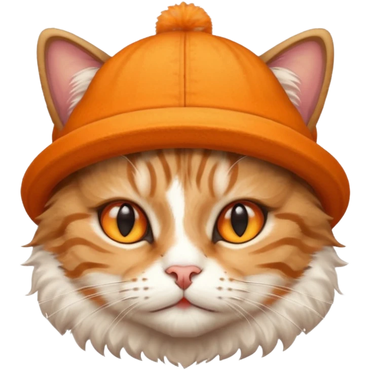 кіт в шапці emoji