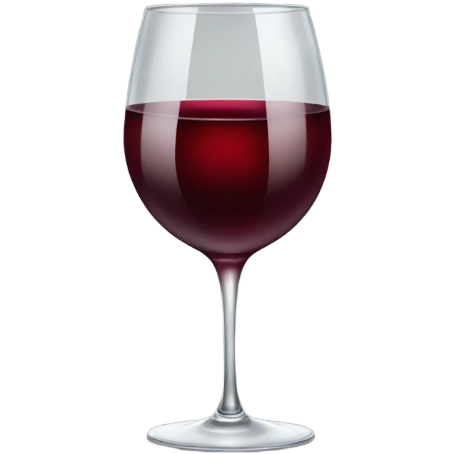 Wine glass emoji