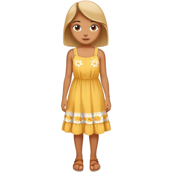 Summer girl  emoji