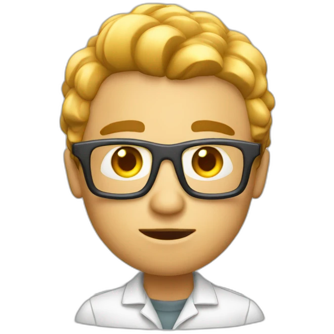 Software tester finds a bug emoji