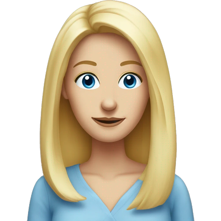 Mature women,Thin long nose,blonde long hair blue eyes girl thumbs  emoji