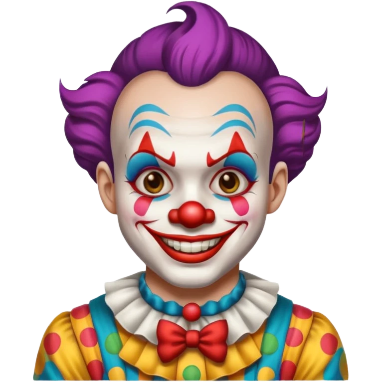 clown with tattoos emoji