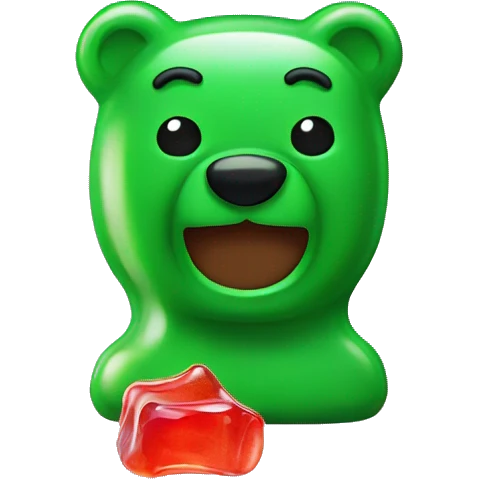Gummy bear  emoji