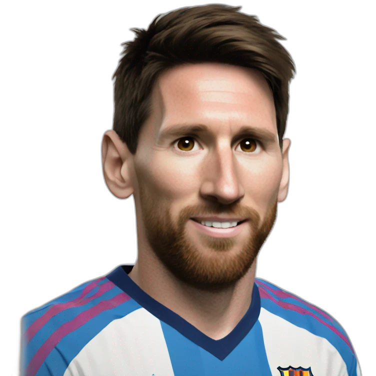 Messi in real emoji