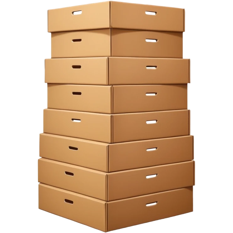 stack of many beer boxes emoji