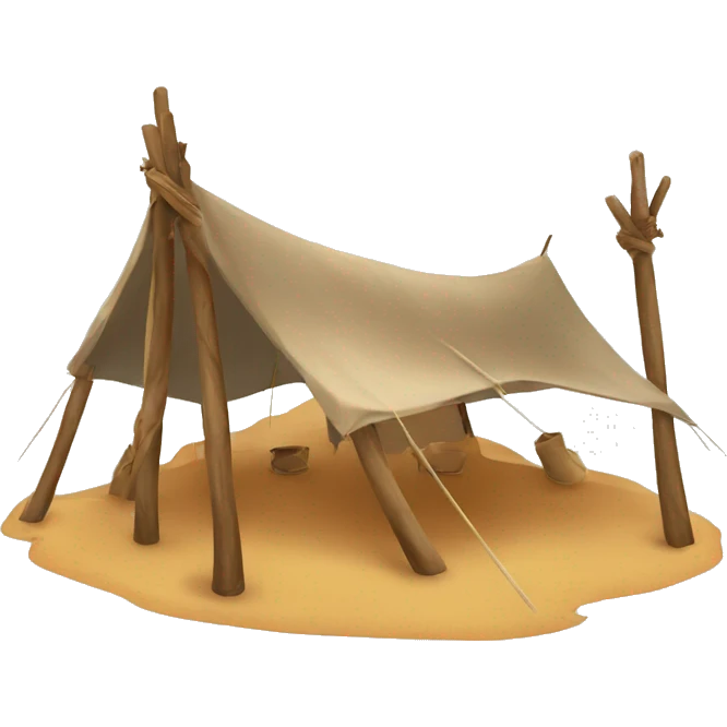 Bedouin tent emoji