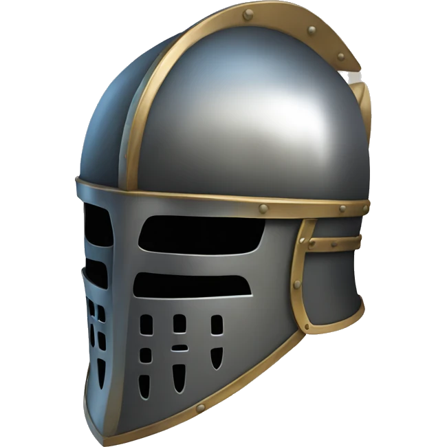 Knight helmet emoji