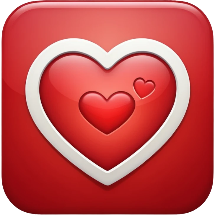 Instagram logo with a heart emoji