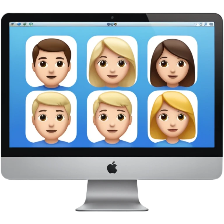 videollamada computadora emoji