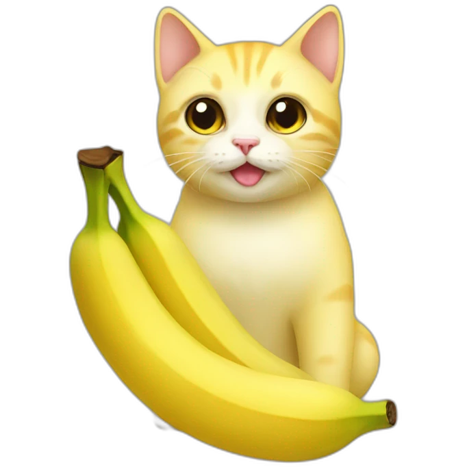 Banana cat emoji