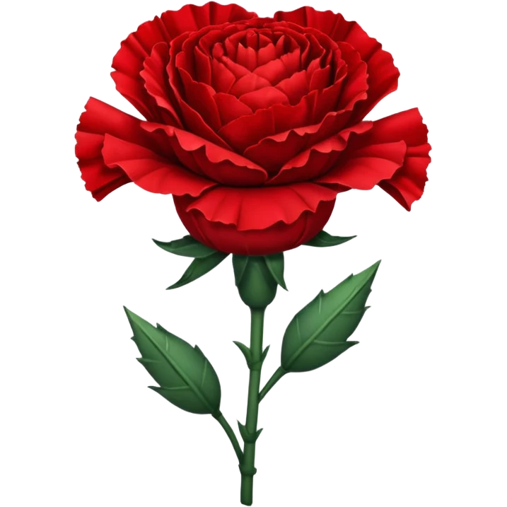 make the red carnation from hadestown'\ emoji