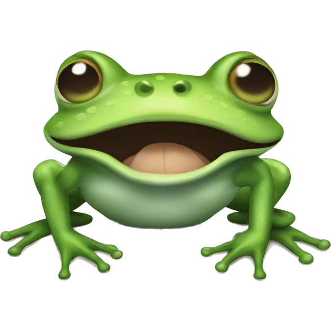 Frog-frog emoji