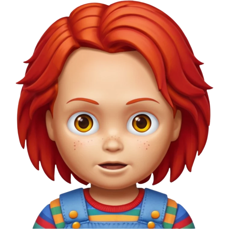 Un emojin de chuky emoji
