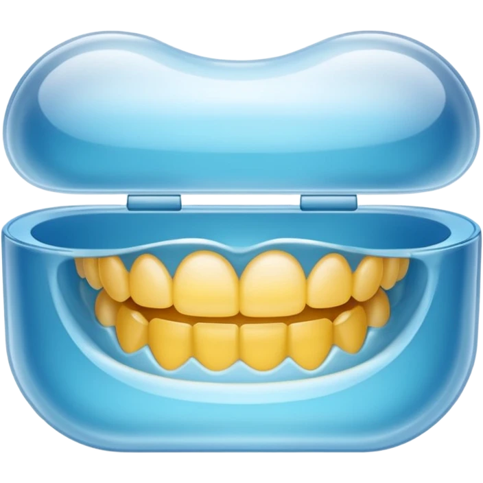 Clear Aligner Case emoji