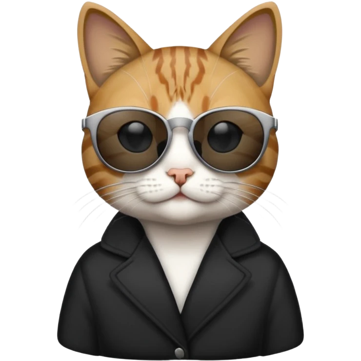 Cat wearing sunglasses emoji