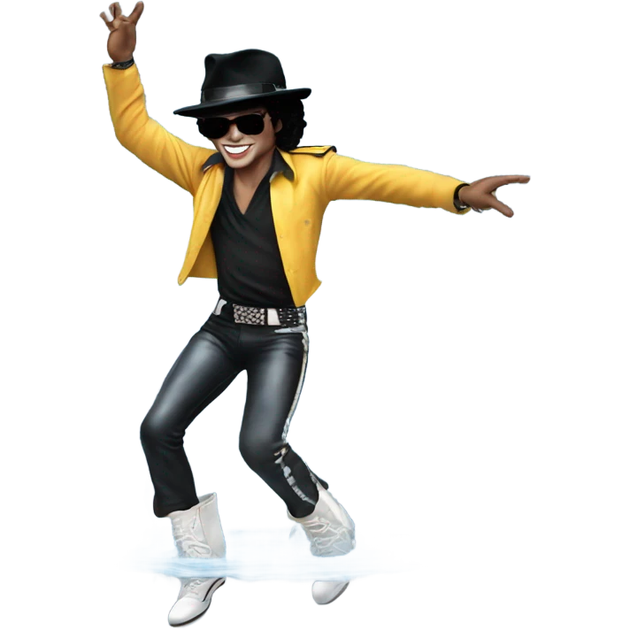 Michael Jackson dancing on water emoji