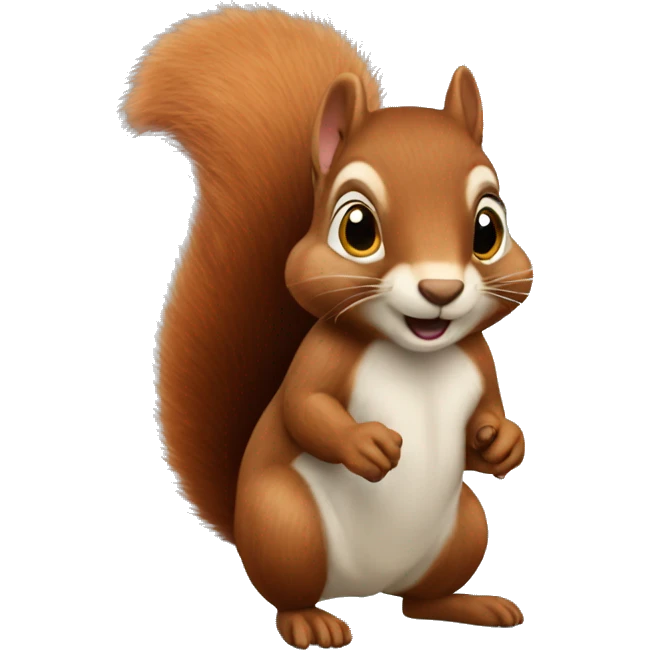 Squirrel from Boston emoji