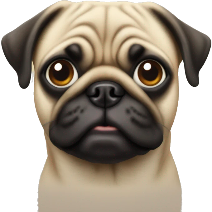 Pug emoji