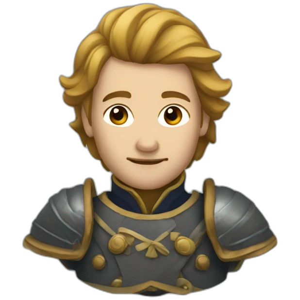 Chevalier croisé emoji