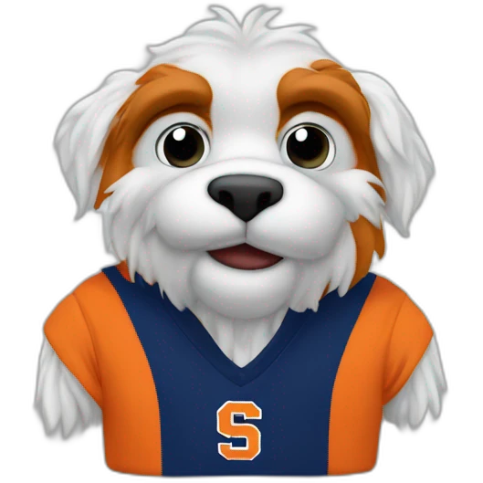 Syracuse university Otto mascot emoji