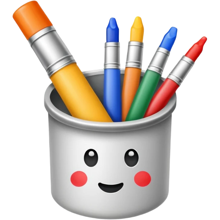 artist paint tubes emoji